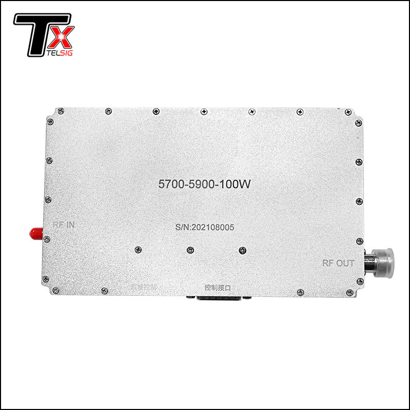 अँटी ड्रोन आरएफ जॅमरसाठी प्रोफेशनल हाय पॉवर मॉड्यूल 5.8GHz RF पॉवर अॅम्प्लीफायर